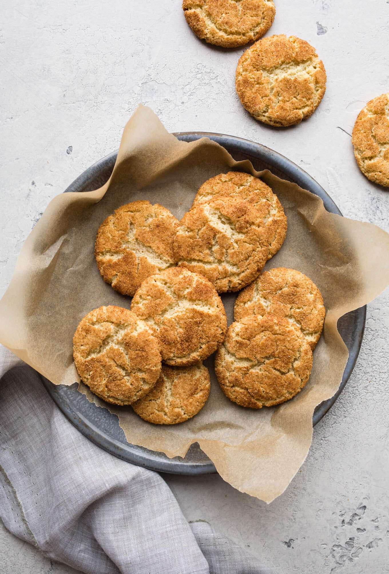 Dairy Free Snickerdoodles
 Gluten Free Snickerdoodles – Salted Plains