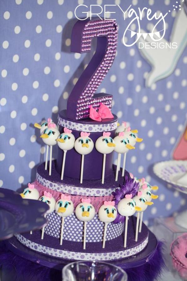 Daisy Duck Birthday Party Ideas
 Kara s Party Ideas Disney Daisy Duck Purple Girl 2nd