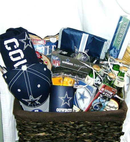 Dallas Cowboys Birthday Gift Ideas
 dallas cowboy t basket