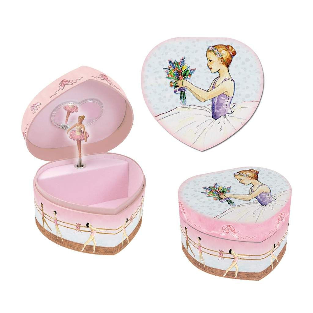 Dance Gifts For Kids
 Ballet Heart Small Music Box