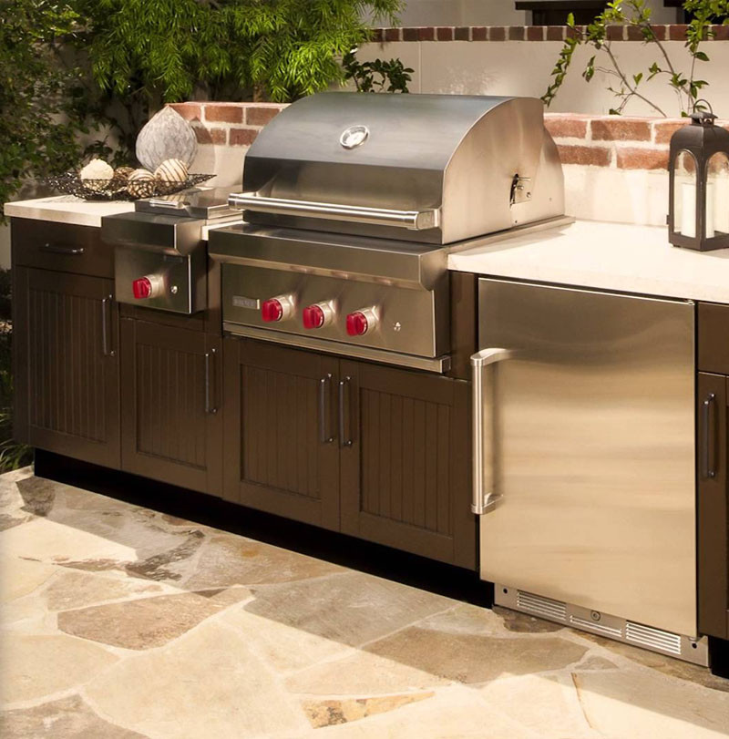 Danvers Outdoor Kitchen
 Danver Stainless Steel Outdoor Kitchen Installer Oasis