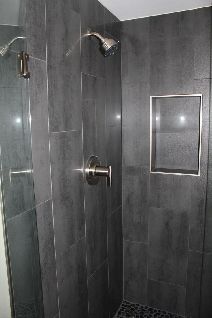 Dark Gray Bathroom Tile
 Image result for leader dark grey 12x24 tile