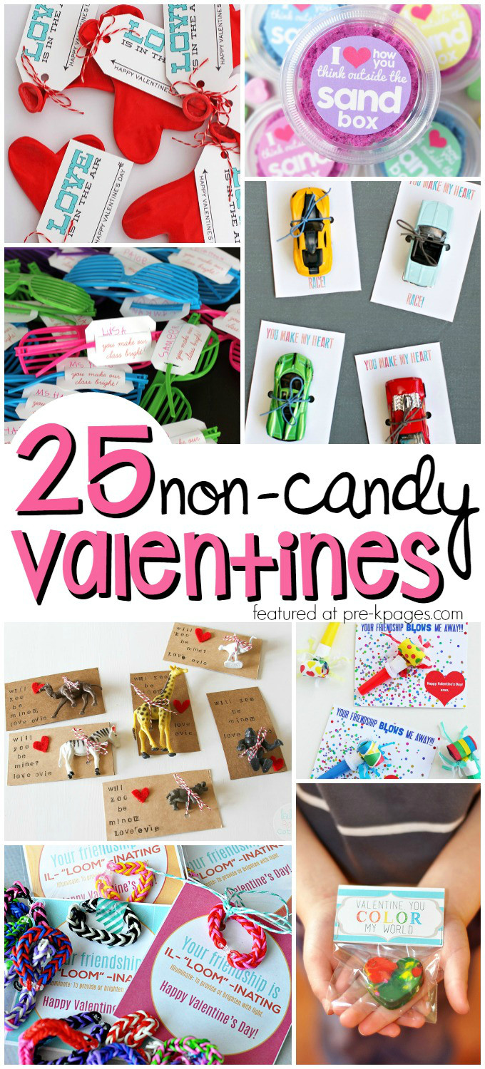 Daycare Valentine Gift Ideas
 Non Candy Valentines for Kids Pre K Pages
