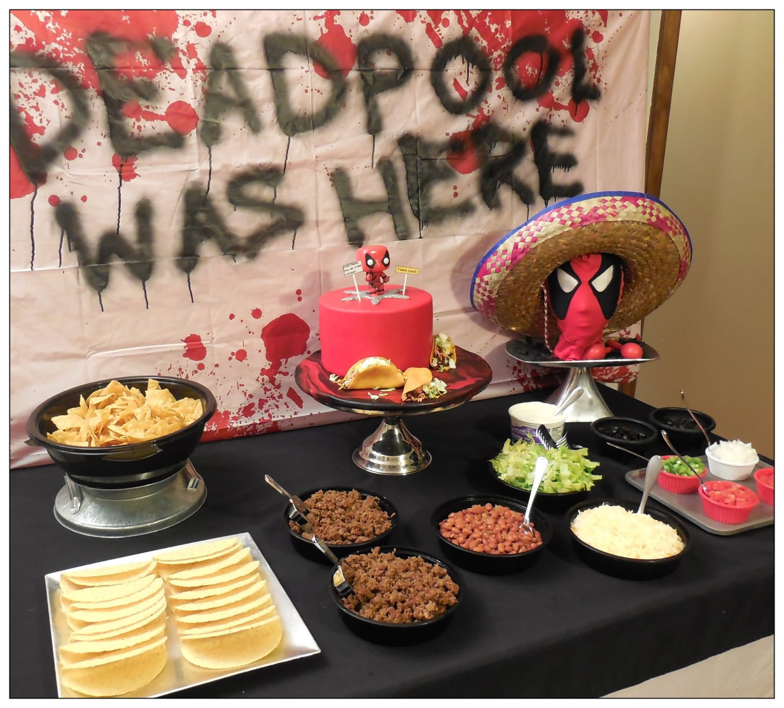 Deadpool Party Ideas
 Bella C Parties Deadpool Movie Party 2016