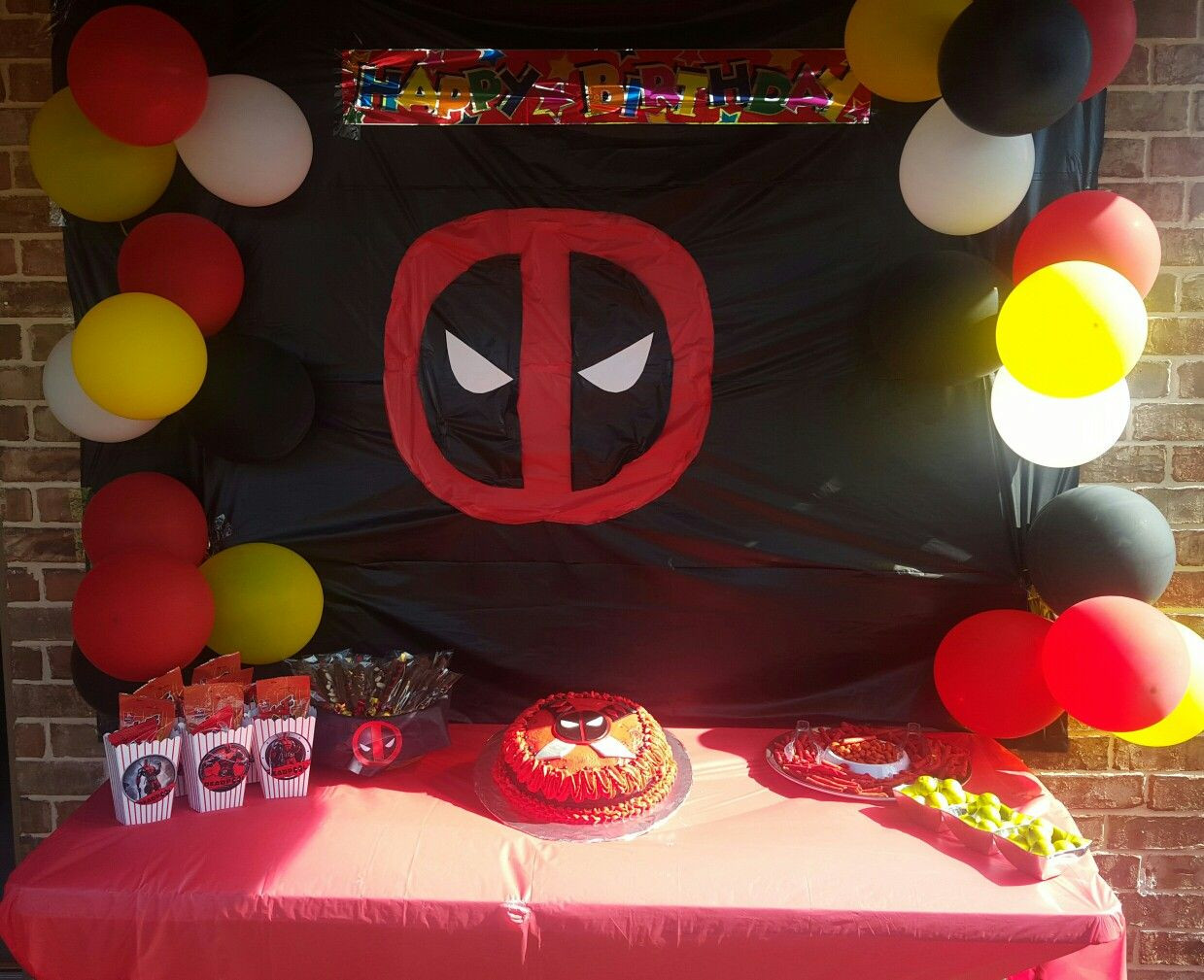 Deadpool Party Ideas
 Deadpool party ideas