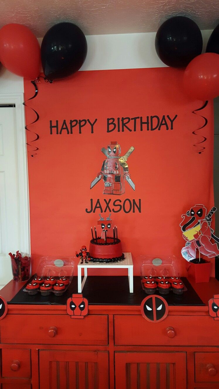 Deadpool Party Ideas
 Deadpool Party