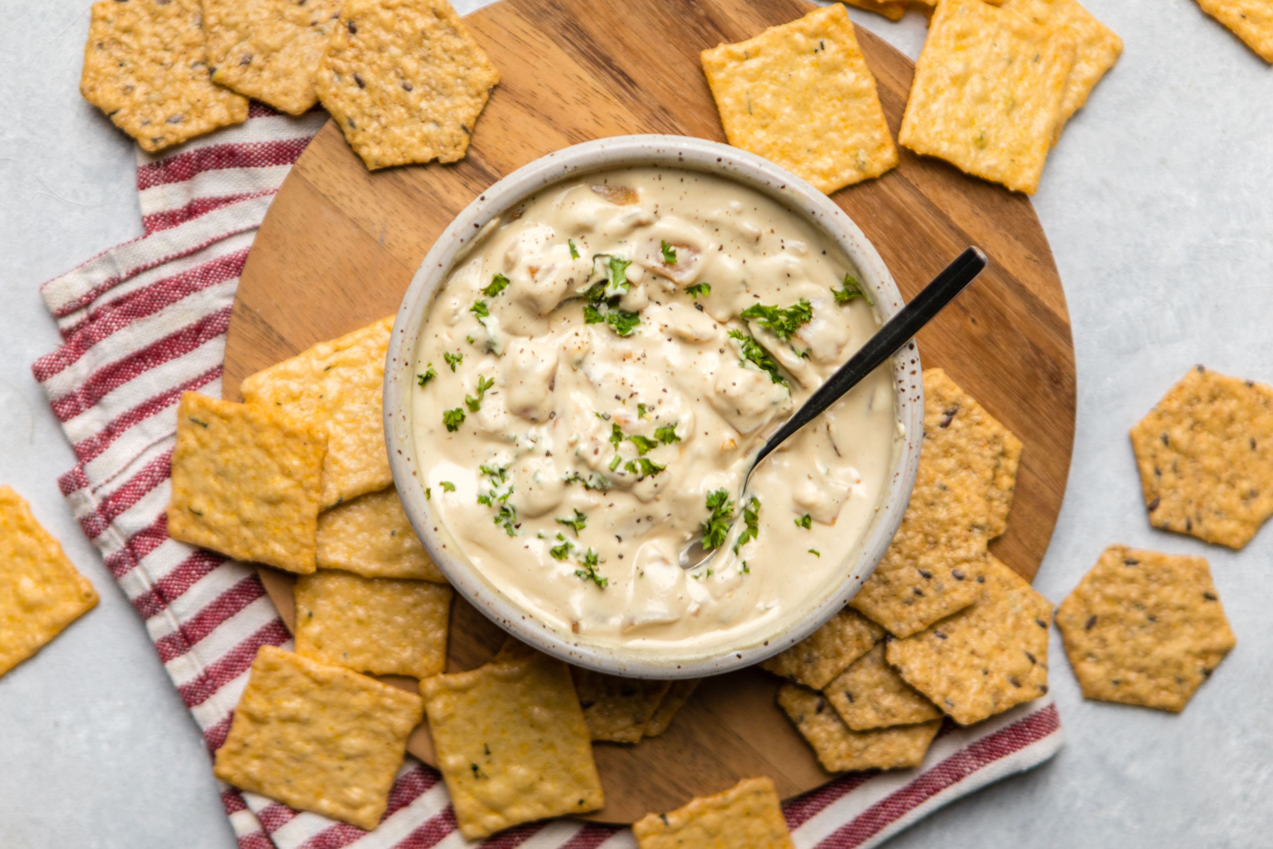 Dean'S French Onion Dip
 Vegan French ion Dip From My Bowl