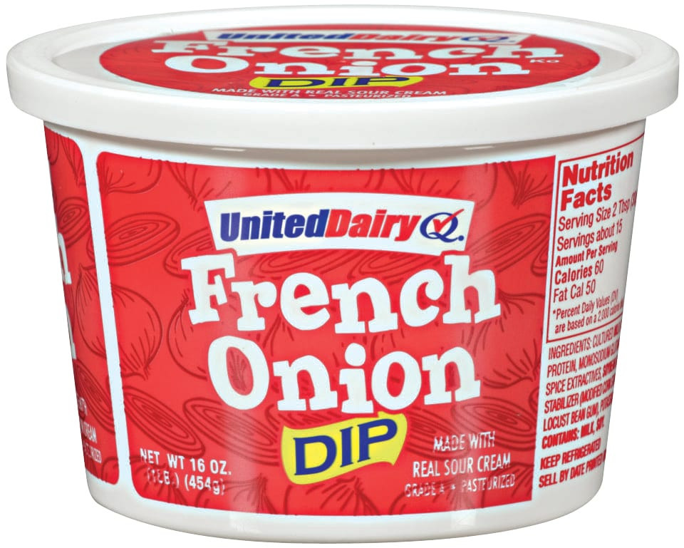 Dean'S French Onion Dip
 French ion Dip UnitedDairy