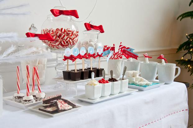 December Birthday Party Ideas
 December Parties Hot Cocoa Party Christmas Candyland theme