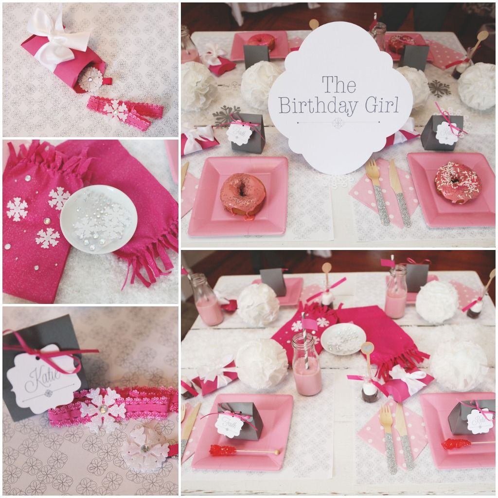 December Birthday Party Ideas
 Girls Winter Birthday Party Ideas I m totally going to