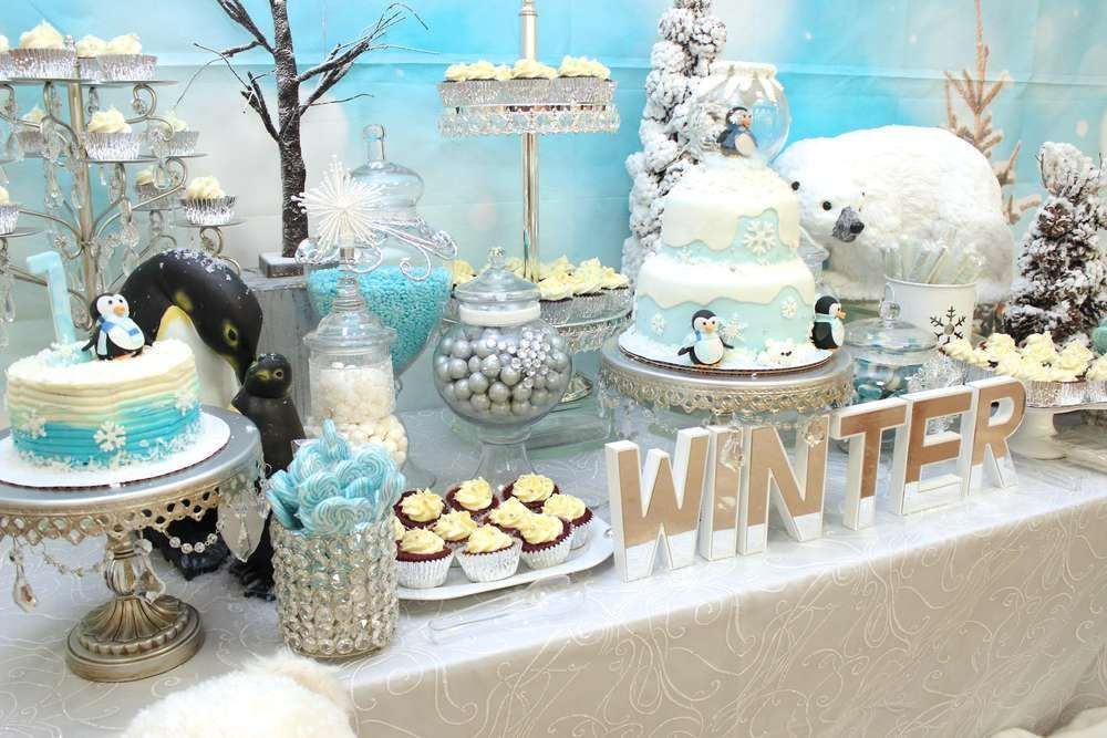 December Birthday Party Ideas
 Winter ederland Birthday Party Ideas