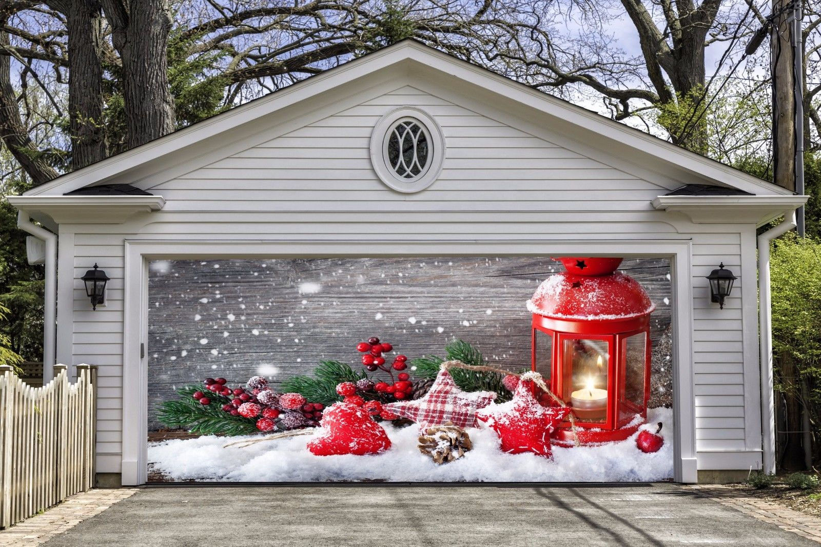 Decorated Garage Doors
 Christmas Decor for Garage Door Christmas Garage Door