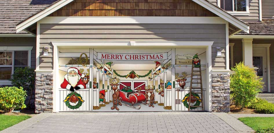 Decorated Garage Doors
 Top 5 Parts of Your Home You Need to Decorate This Christmas