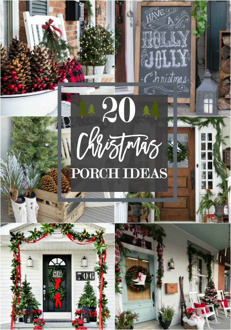 Decorating Front Porch For Christmas
 20 Beautiful Christmas Porch Ideas