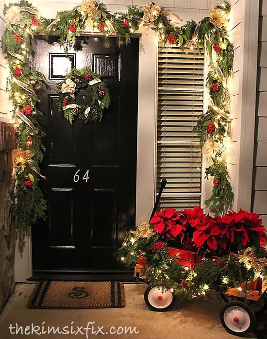 Decorating Front Porch For Christmas
 35 Cool Christmas Porch Decorating Ideas All About Christmas