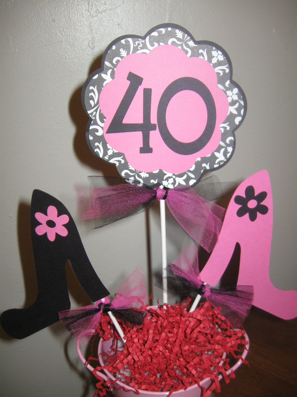 Decorations For 40th Birthday
 40th birthday decorations centerpiece high by wel etomystore