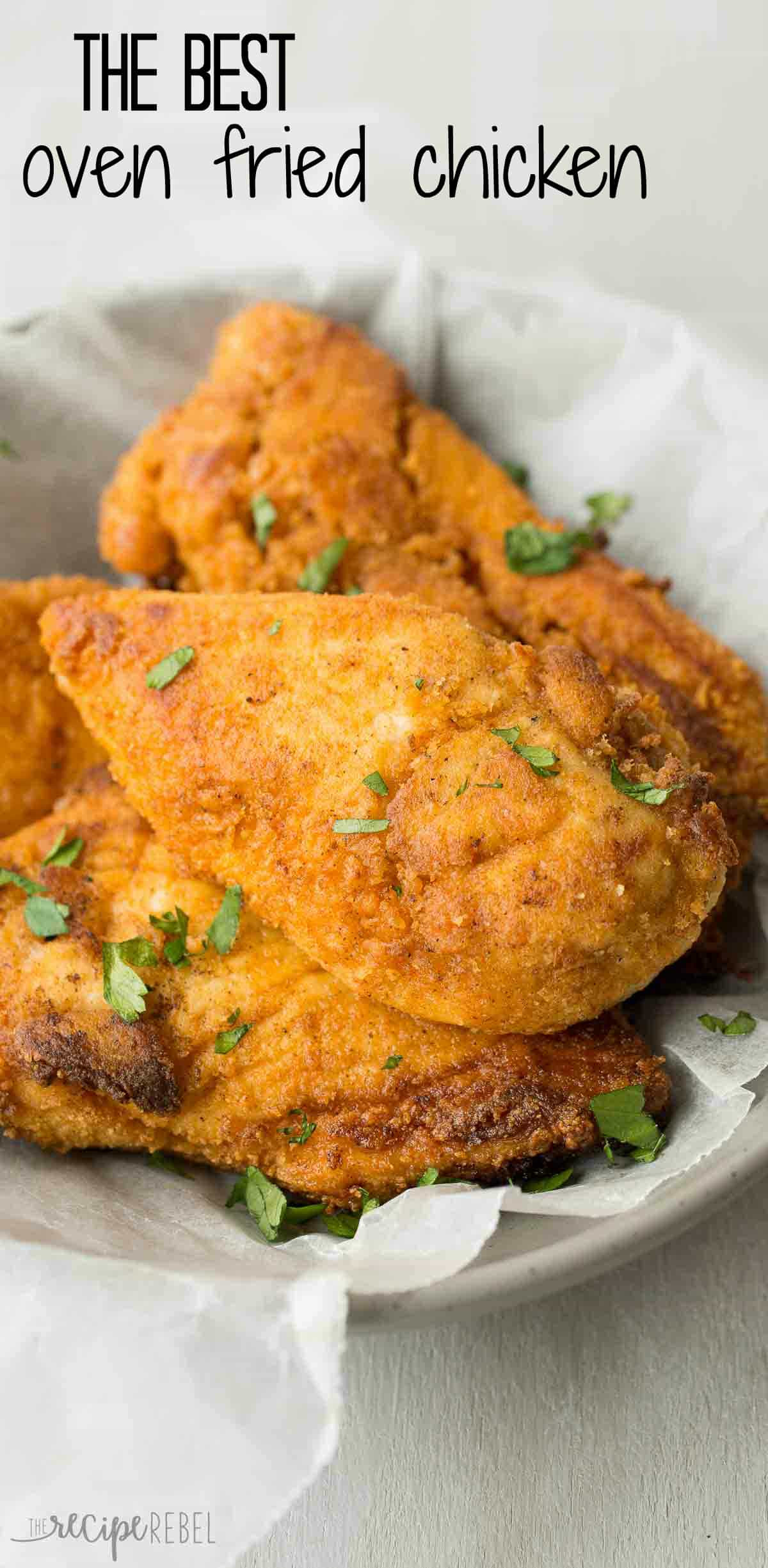 Deep Fried Chicken Breast Recipe
 The BEST Oven Fried Chicken Recipe Baked Fried Chicken