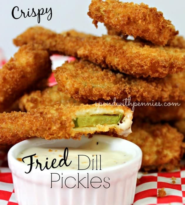 Deep Fried Dill Pickles
 Crispy Fried Dill Pickles Spend With Pennies