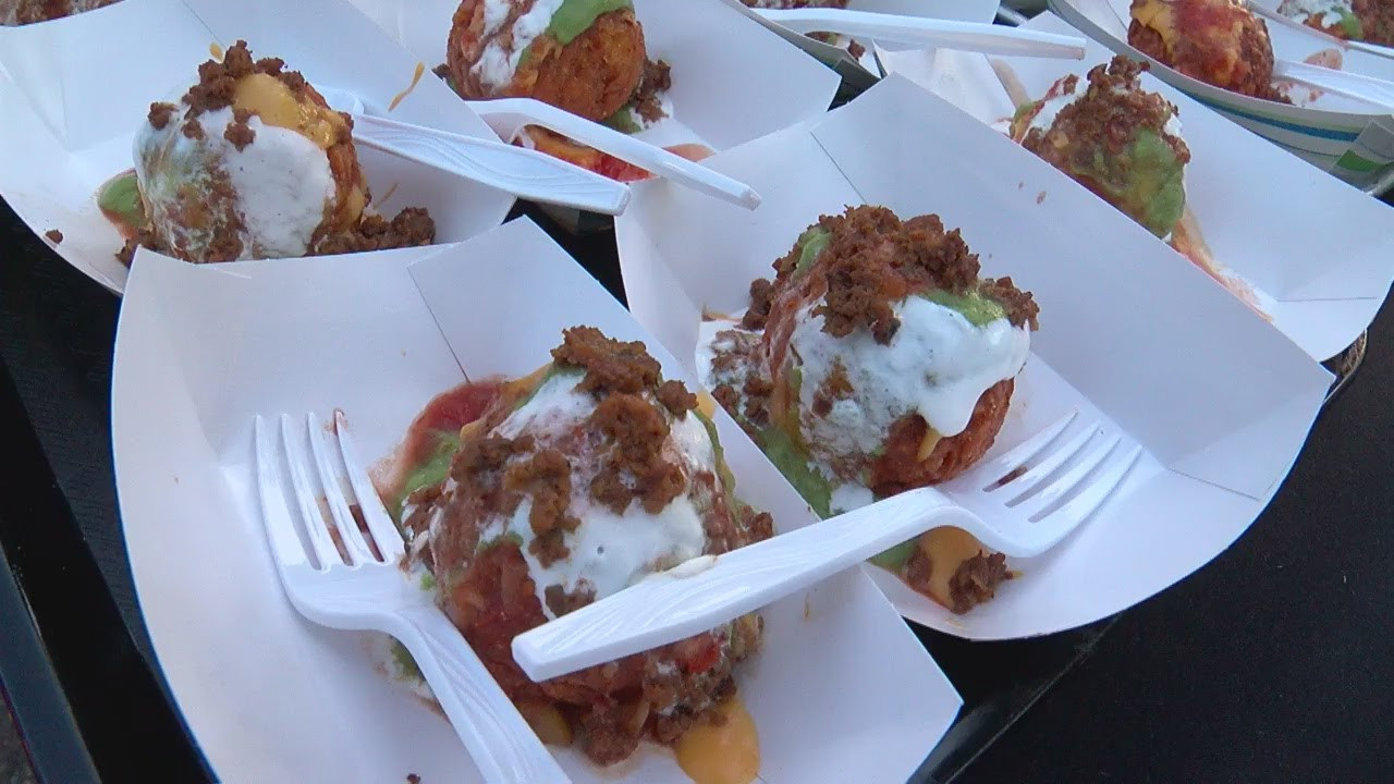 Deep Fried Nachos
 State Fair Food Deep Fried Nachos