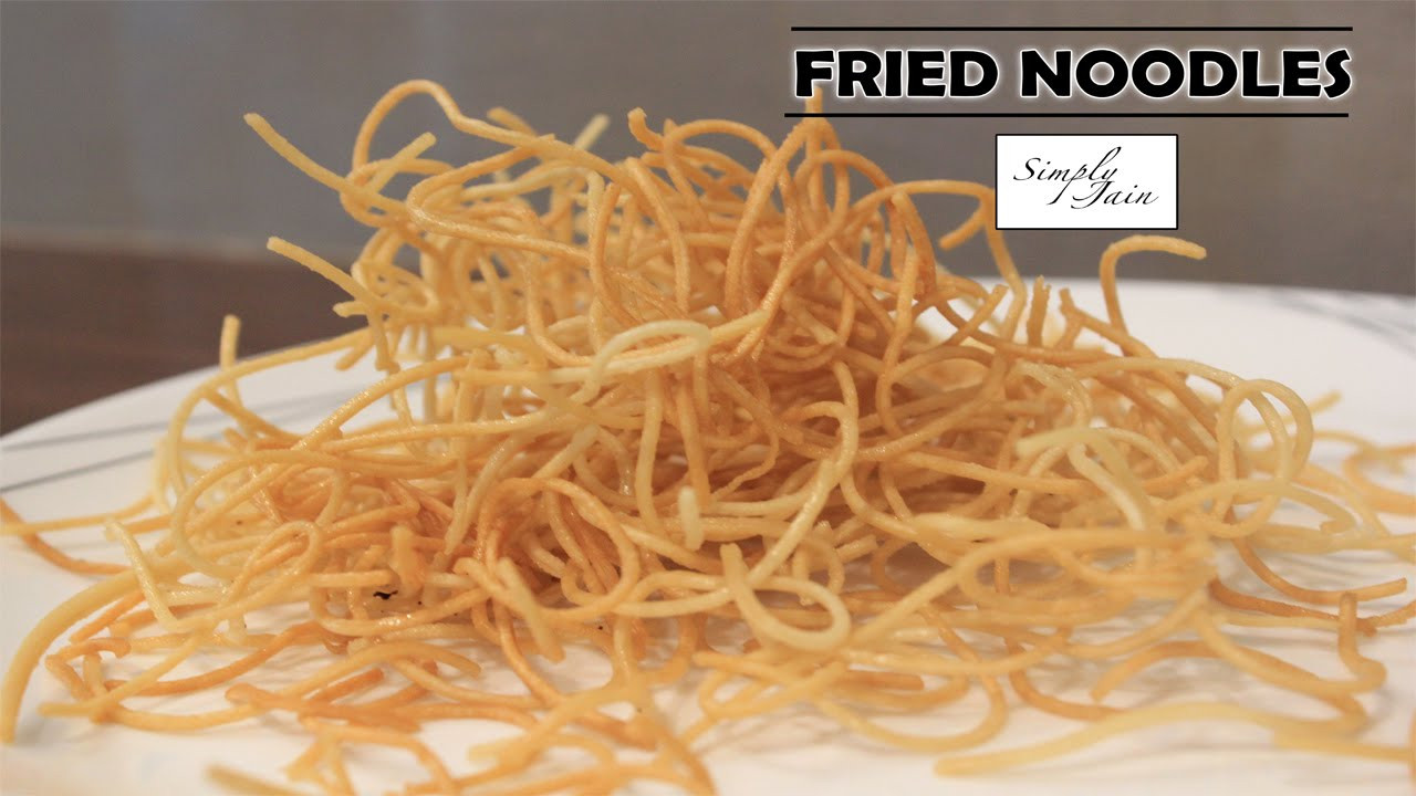 Deep Fried Noodles
 Crispy Fried Noodles How To Make Fried Noodles