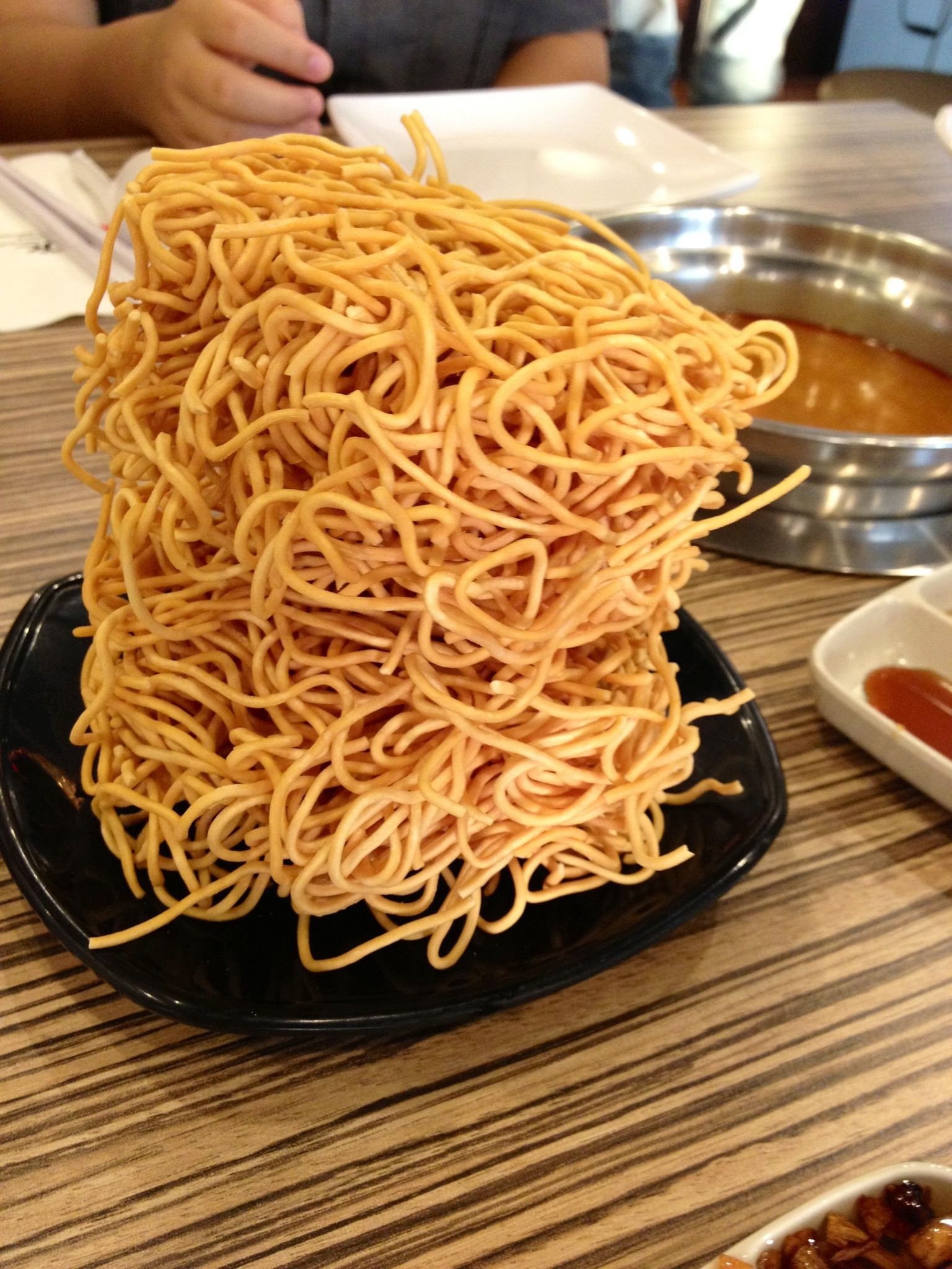 Deep Fried Noodles
 Deep fried noodles called Yee Mee a well liked chinese