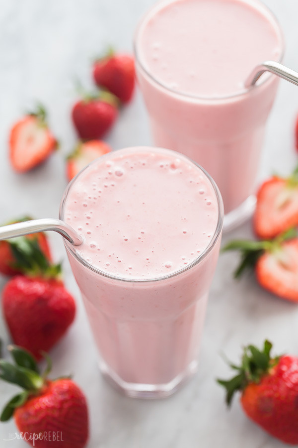 Delicious Healthy Smoothies
 Healthy Strawberry Smoothie recipe – The Recipe Rebel