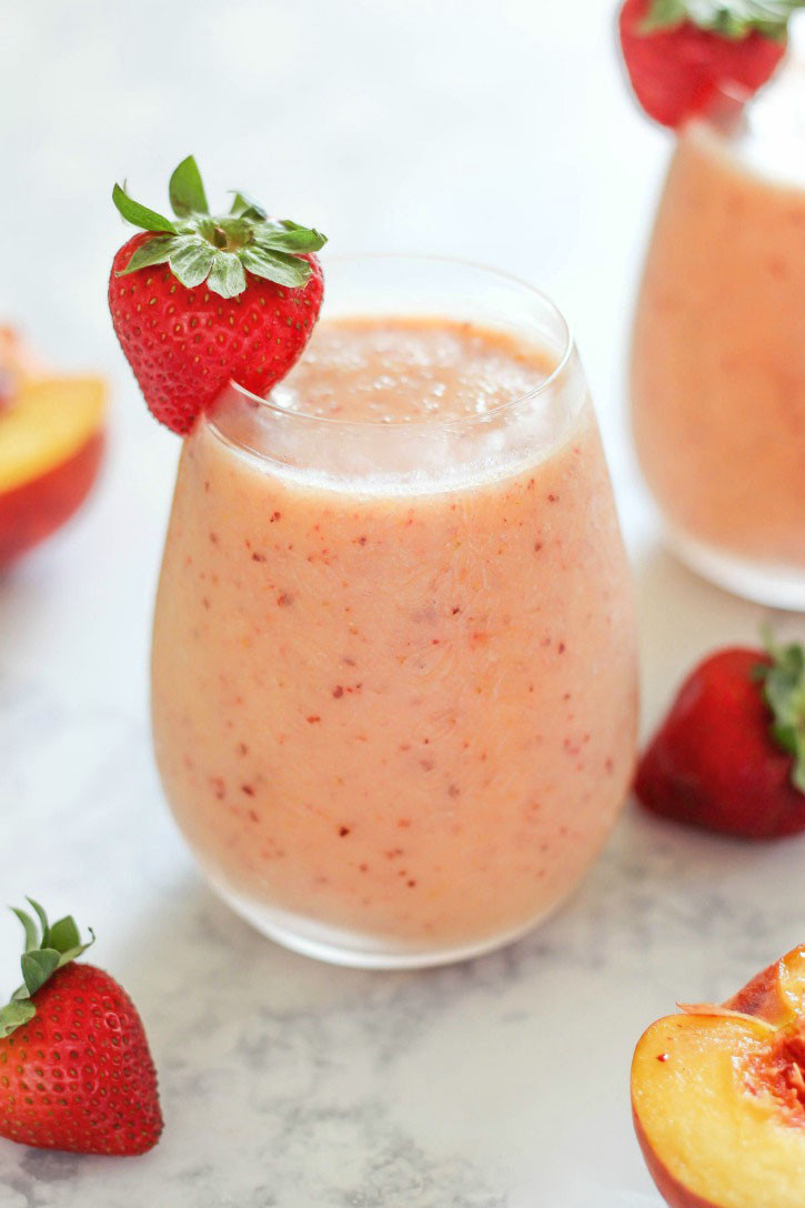 Delicious Healthy Smoothies
 Strawberry Peach Smoothie