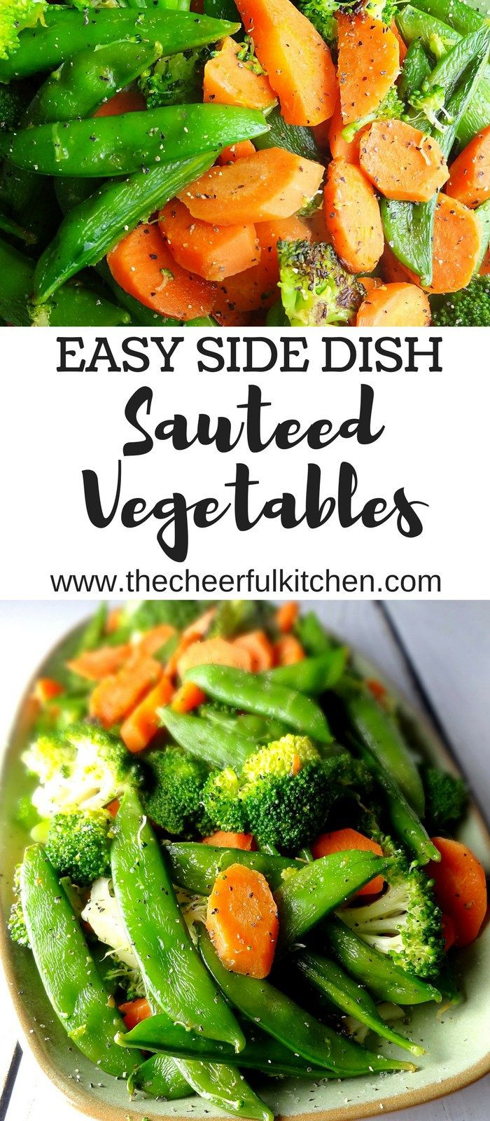 Delicious Vegetable Side Dishes
 This simple and easy side dish of sauteed ve ables is