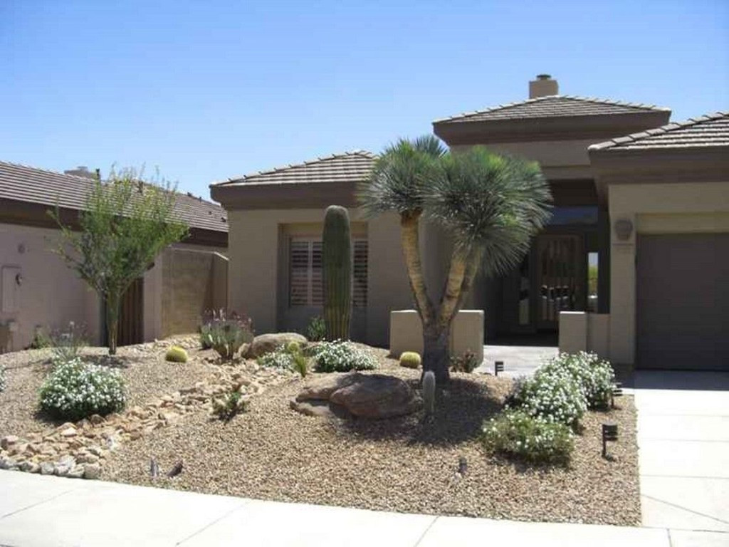 Desert Landscape Front Yard
 Desert Landscaping Ideas to Make Your Backyard Look