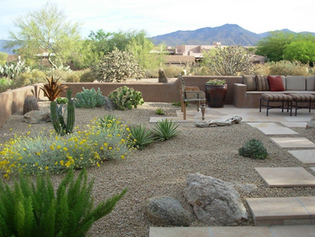 Desert Landscape Ideas For Backyards
 DIY Arizona Backyard Landscaping Design 2 in 2020