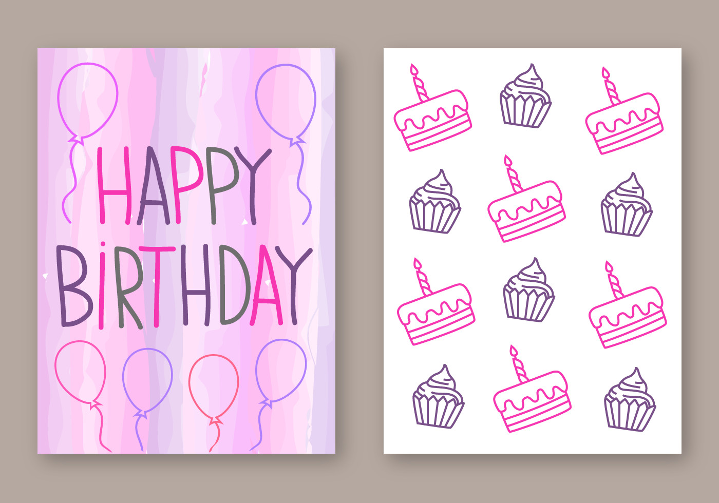 Design Birthday Cards
 Free Happy Birthday Card Vector Download Free Vector Art