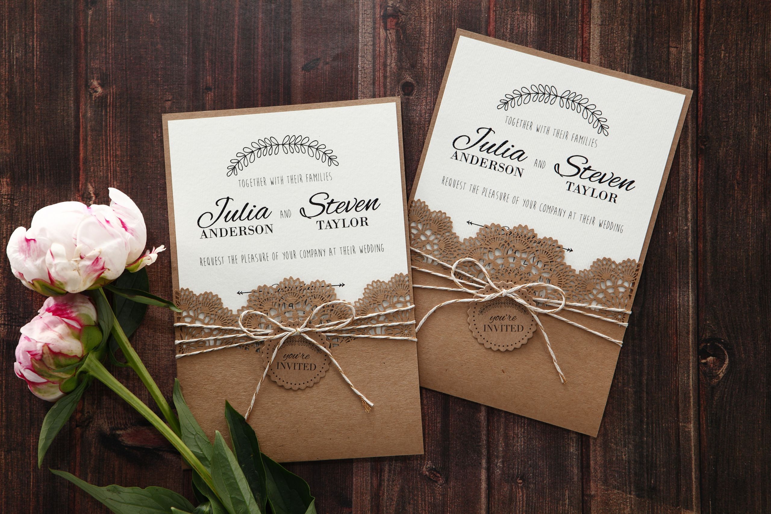 Design Wedding Invitations
 Choosing the Right Invitation for your Rustic Wedding