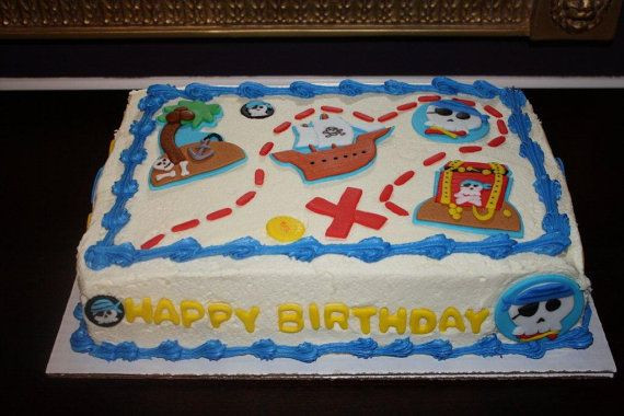 Design Your Own Birthday Cake
 Pirate Birthday Cake Toppers Decor Create your own