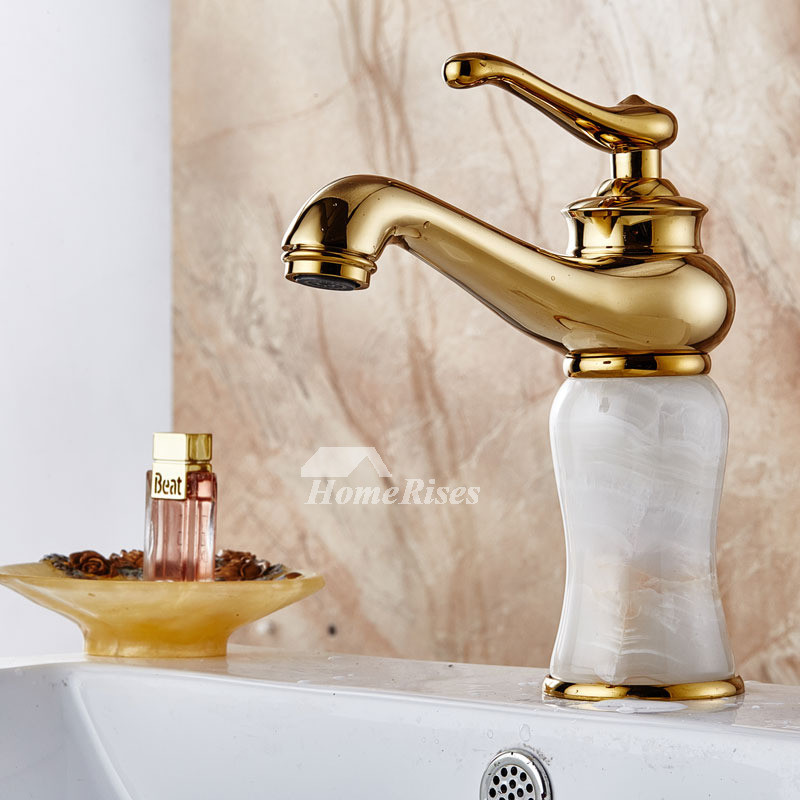 Designer Bathroom Faucets
 Designer Bathroom Faucets Polished Brass Gold Vessel