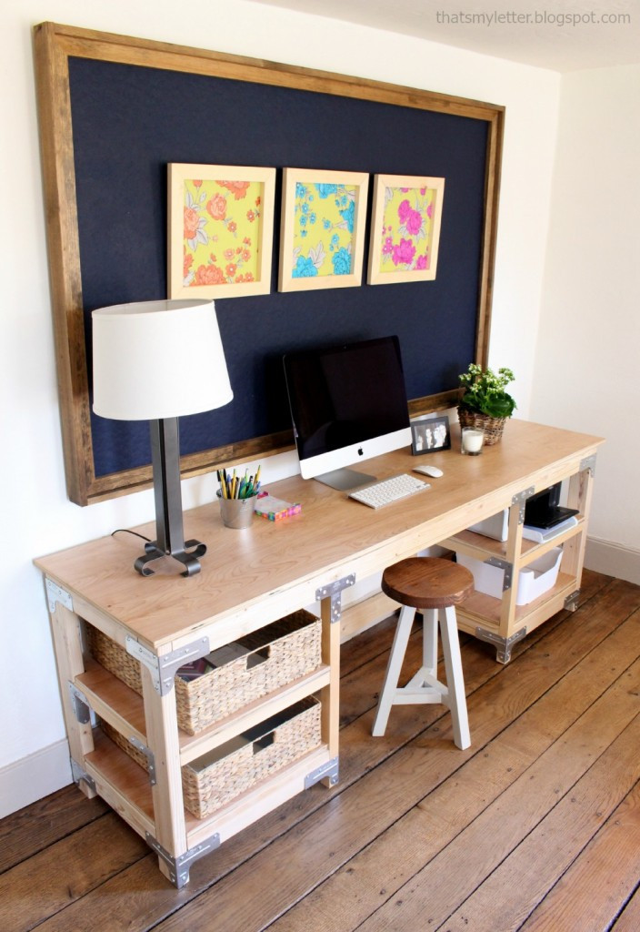Desk Plans DIY
 132 DIY Desk Plans You’ll Love [Free] MyMyDIY