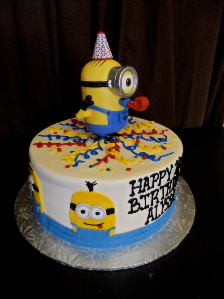 Despicable Me Birthday Cake
 1000 images about despicable me cakes on Pinterest
