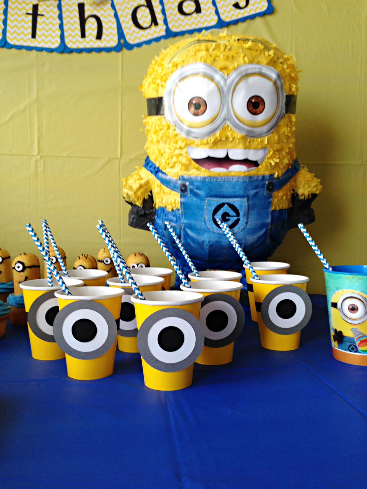 Despicable Me Birthday Decorations
 Then We Made Despicable Me Party