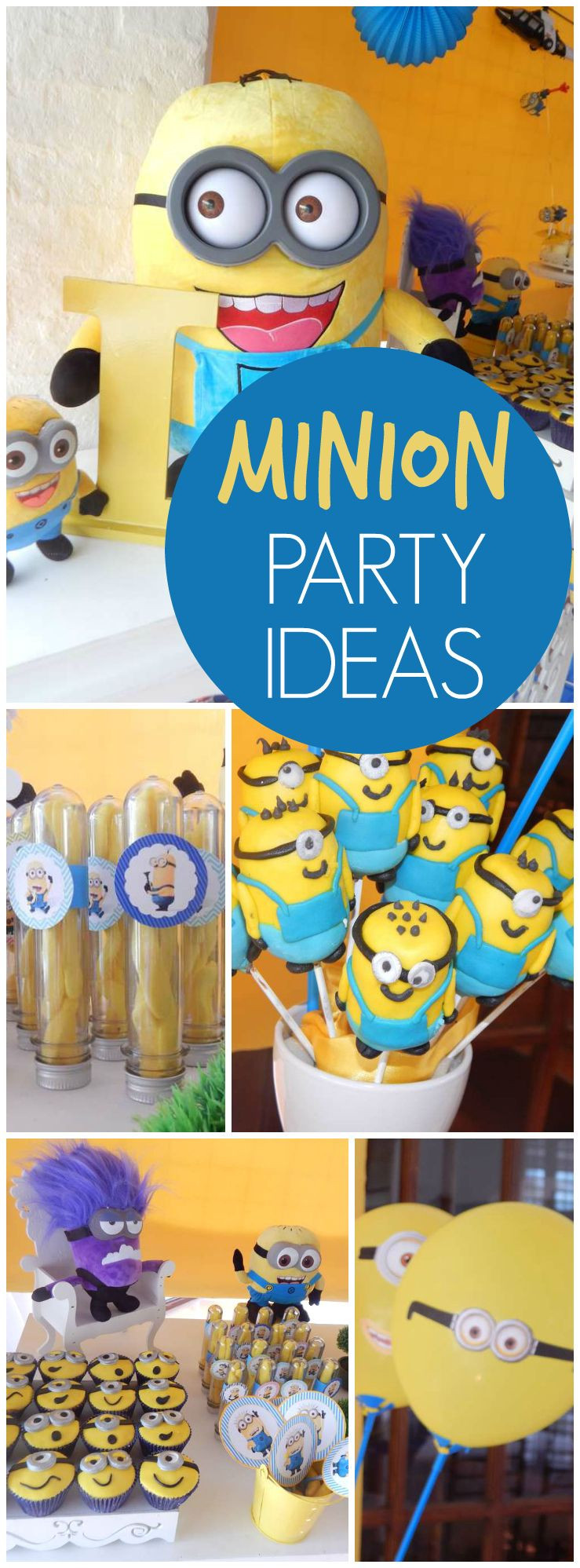 Despicable Me Birthday Decorations
 Despicable Me Minions Birthday "MINIONS"