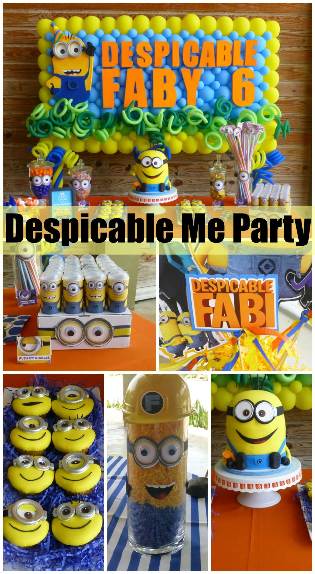 Despicable Me Birthday Party Supplies
 Amazing Despicable Me birthday party ideas especially the