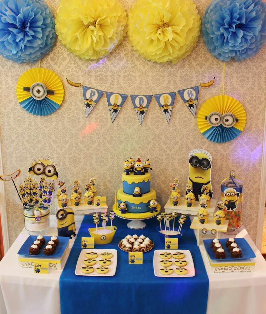 Despicable Me Birthday Party Supplies
 Amazing Minion Despicable Me birthday party See more