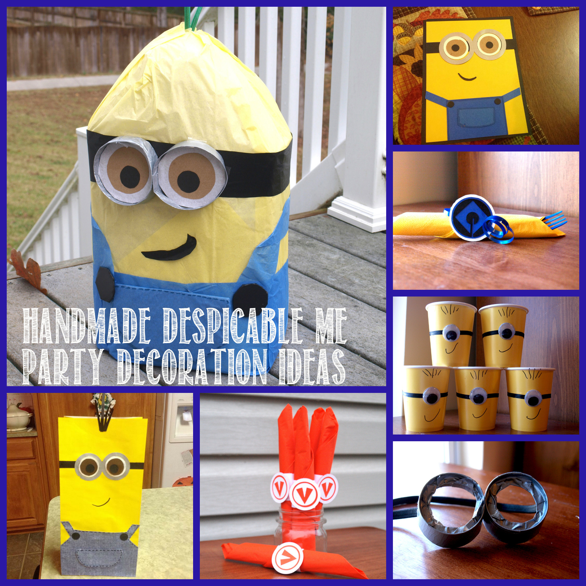 Despicable Me Birthday Party Supplies
 Despicable Me Birthday Party Rebecca Autry Creations