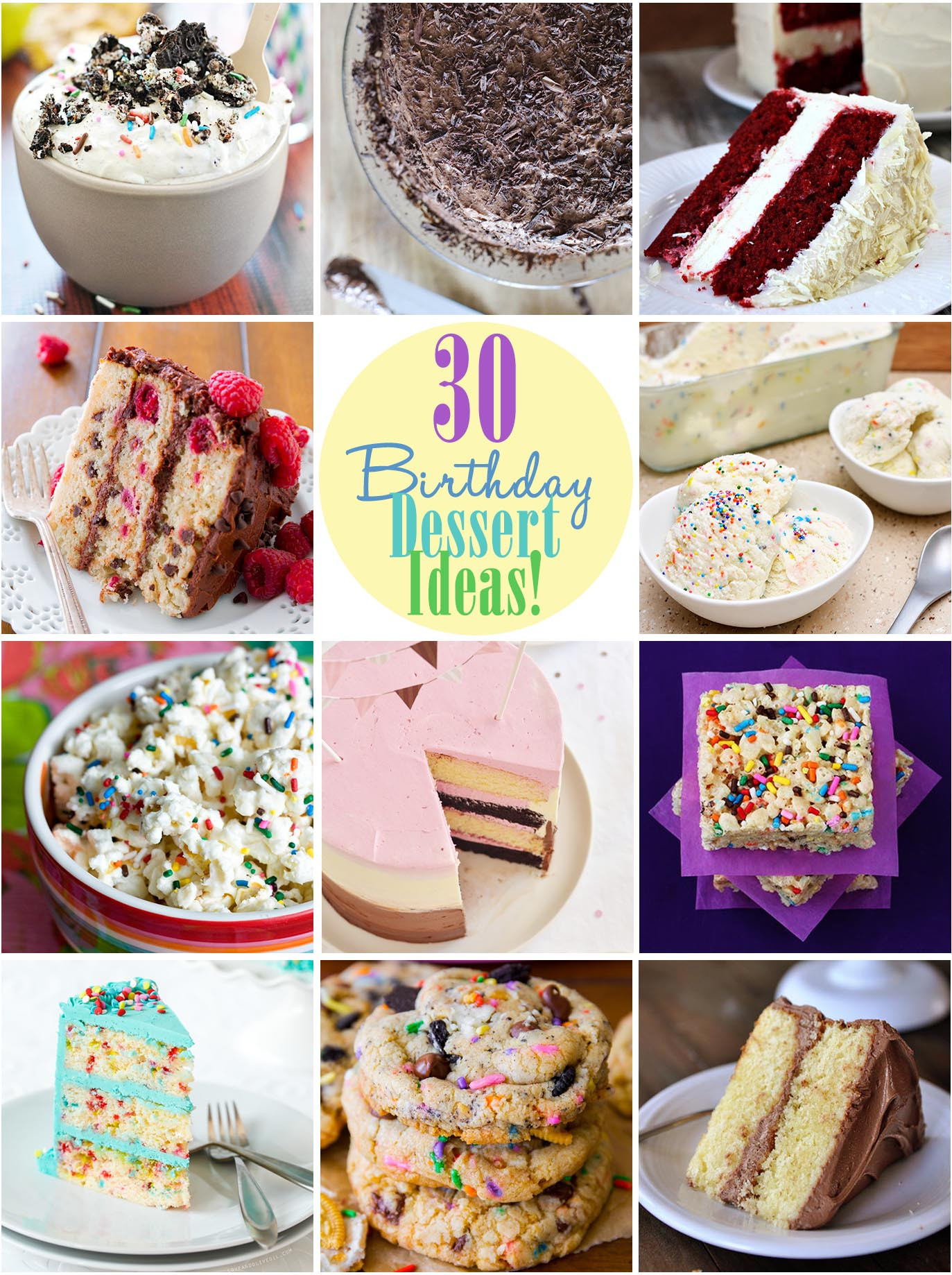 Dessert Ideas For Birthday Party
 30 Birthday Dessert Ideas Like Mother Like Daughter