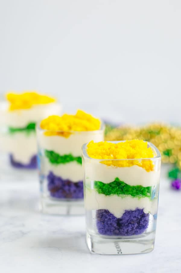 Desserts For Mardi Gras
 Mardi Gras Trifle