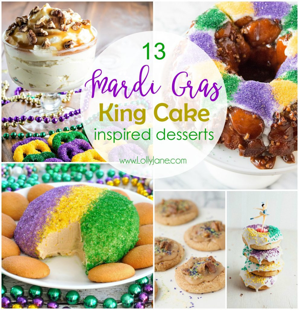 Desserts For Mardi Gras
 13 Mardi Gras King Cake Desserts Lolly Jane