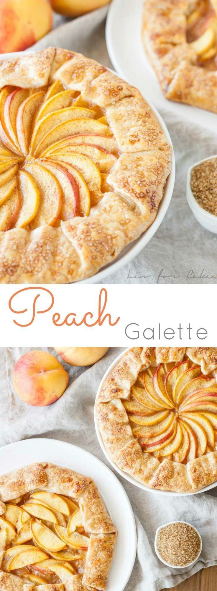Desserts With Peaches Quick And Easy
 Pretty in Peach galette Quick easy and perfect for