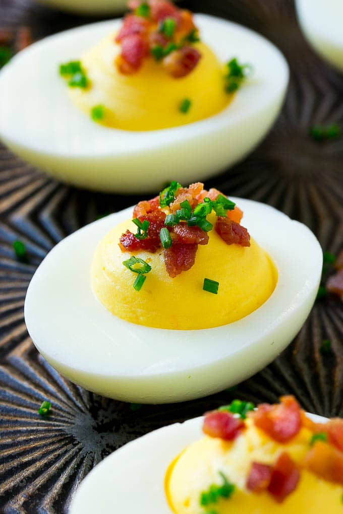 Deviled Eggs With Bacon
 Bacon Deviled Eggs Dinner at the Zoo