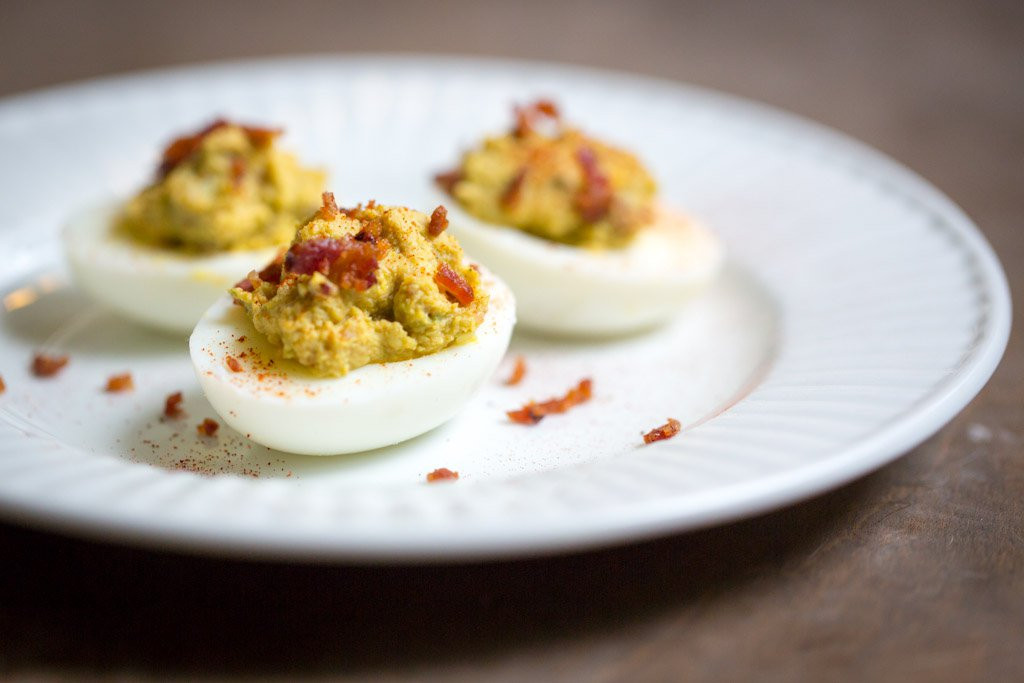 Deviled Eggs With Bacon
 Bacon Deviled Eggs