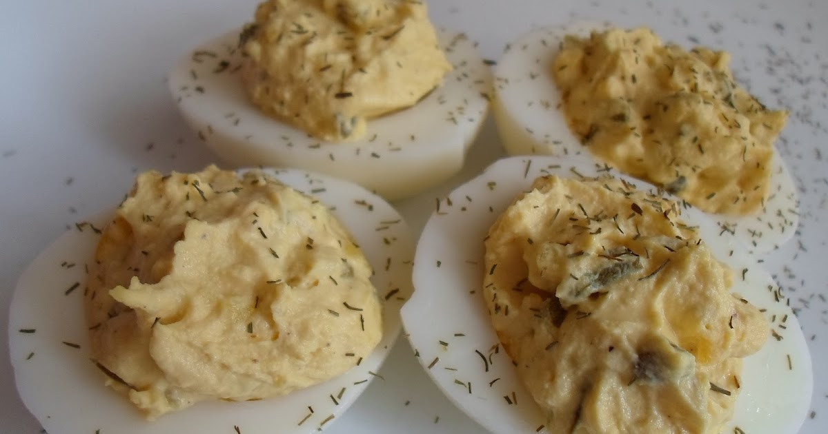 Deviled Eggs With Dill Relish
 Happier Than A Pig In Mud Dill Pickle Relish Deviled Eggs