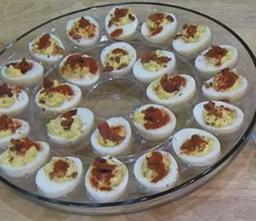 Deviled Eggs With Dill Relish
 Deviled Eggs with dill relish and bacon With images