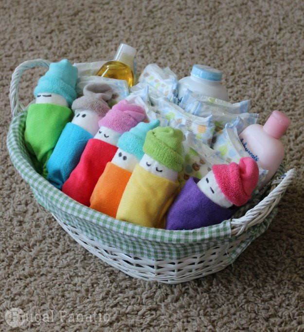 Diaper Baby Shower Gift Ideas
 42 Fabulous DIY Baby Shower Gifts